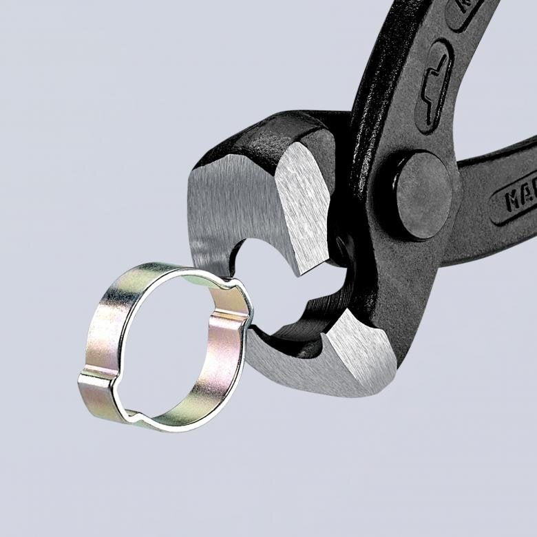 Ausu skavu knaibles ar sānu žokļiem 220 mm