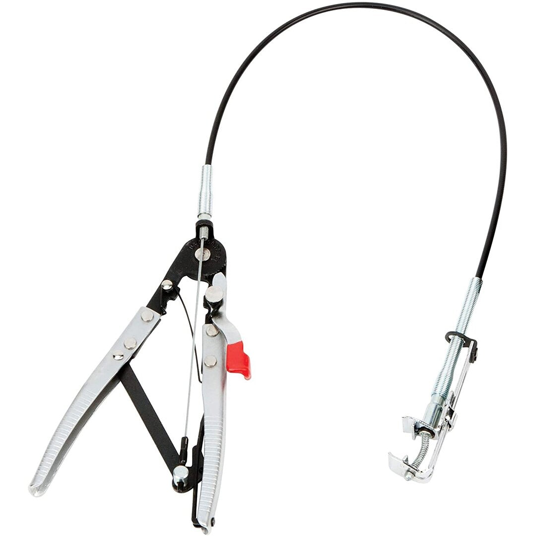 Tālvadības šļūtenes skavas noņemšanas instruments