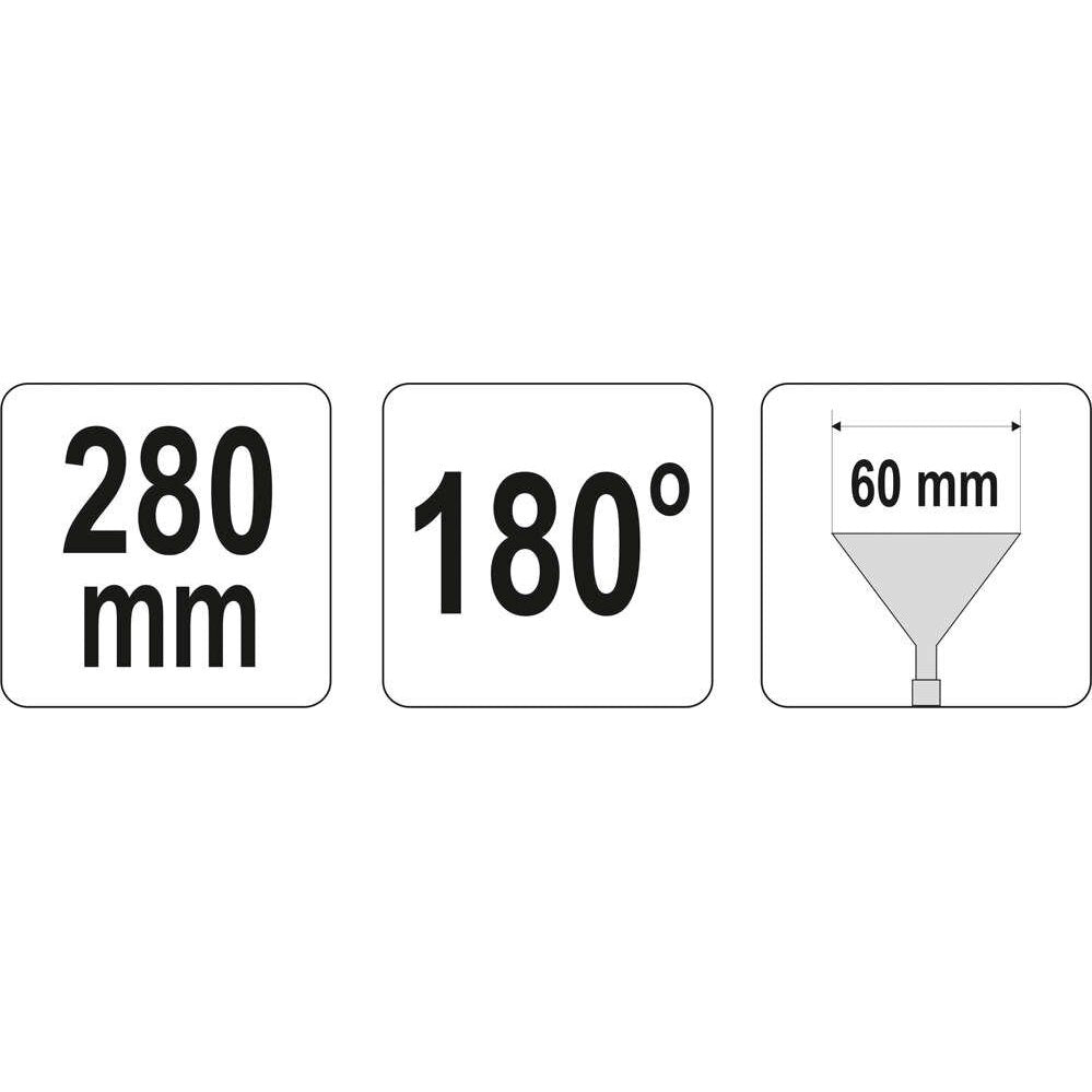 Taisni skārda knaibles 180° 60x280 mm