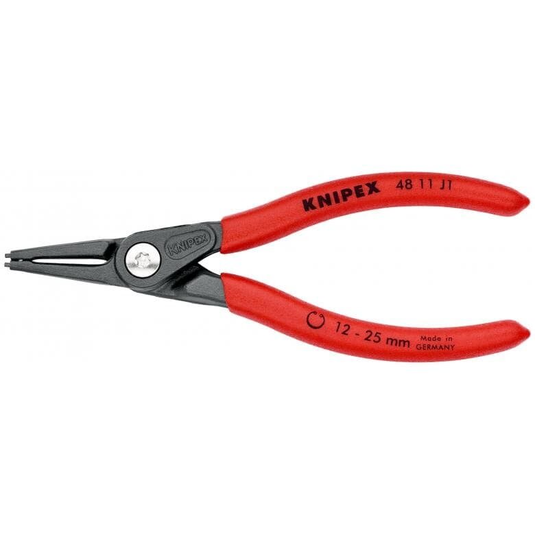 Precīzas sprostgredzenu knaibles. Iekšējais diametrs 140 mm (Ø12-25 mm) KNIPEX