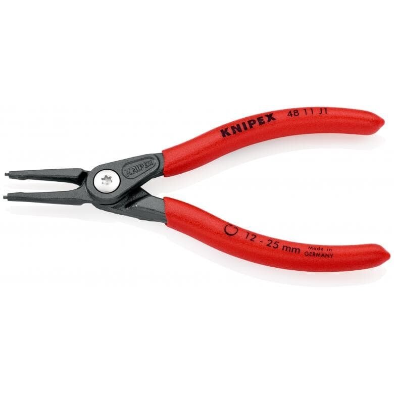 Precīzas sprostgredzenu knaibles. Iekšējais diametrs 140 mm (Ø12-25 mm) KNIPEX