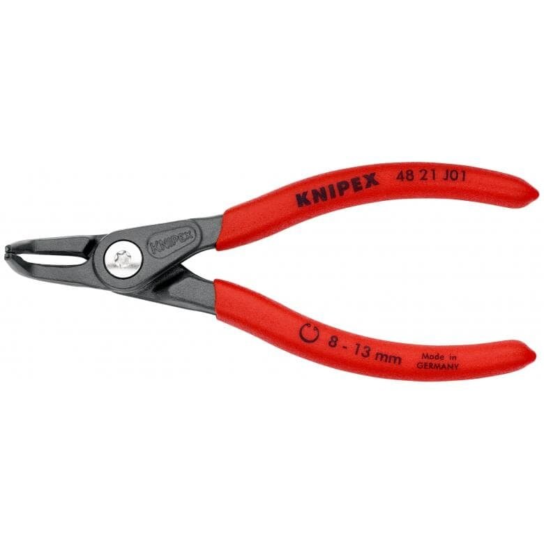 Precīzas sprostgredzenu knaibles. Iekšējās. Liektas 130 mm (Ø8-13 mm) KNIPEX
