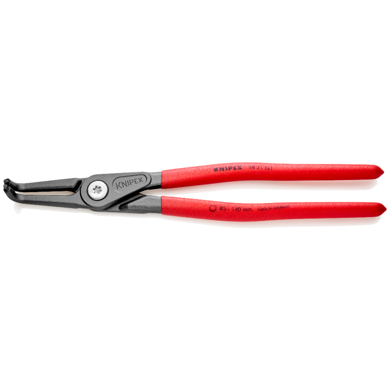 Precīzas sprostgredzenu knaibles. Iekšējās. Liektas 305 mm (Ø85-140 mm) KNIPEX