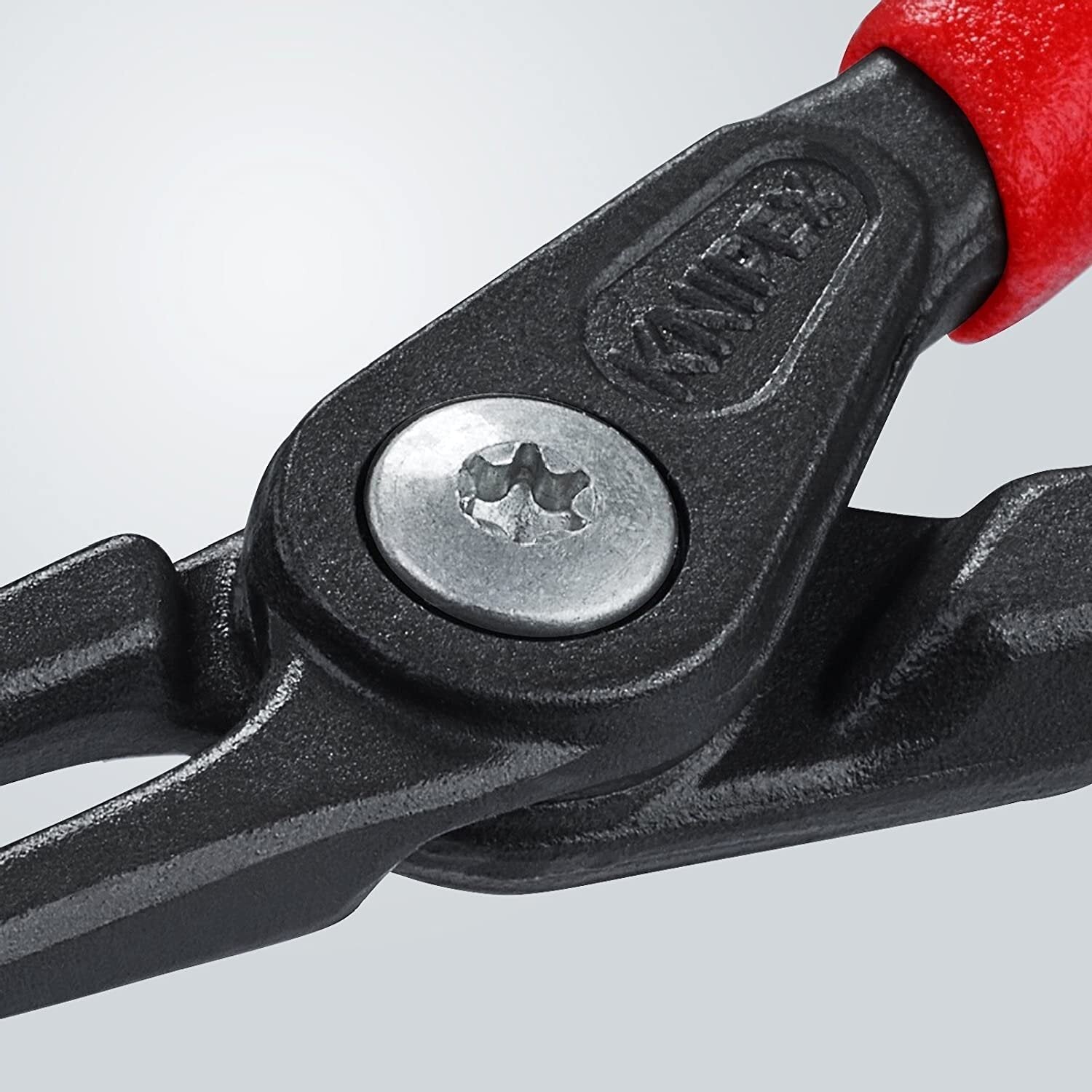 Precīzas sprostgredzenu knaibles. Iekšējās. Liektas 165 mm (Ø19-60 mm) KNIPEX