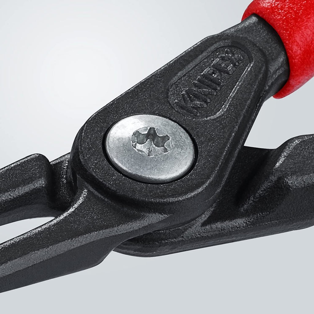 Precīzas sprostgredzenu knaibles. Iekšējās. Liektas 210 mm (Ø40-100 mm) KNIPEX