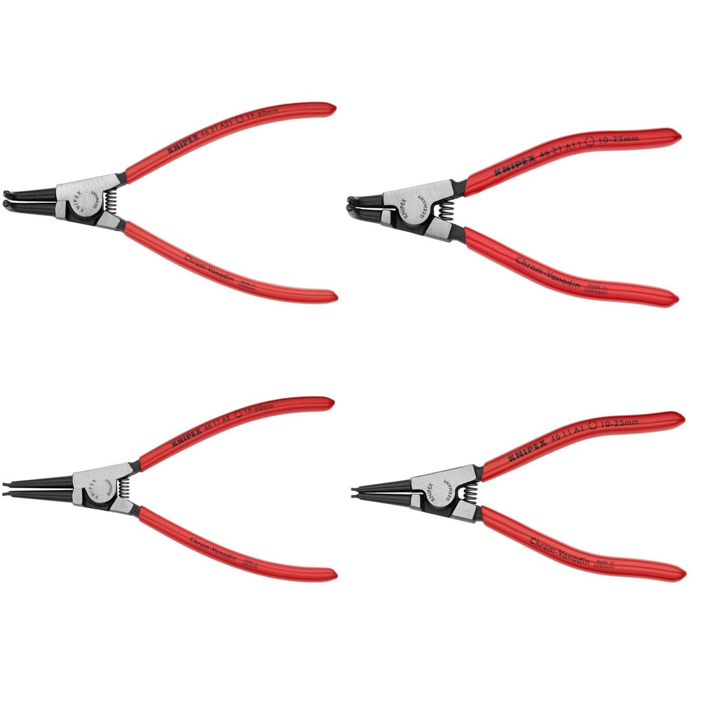 Fiksējošo gredzenu knaibles, 8 gab. KNIPEX