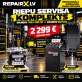 GRUBBER 706A PRO 3D — riepu montāžas iekārta,GRUBBER EM740+ — riteņu balansēšanas iekārta komplekts
