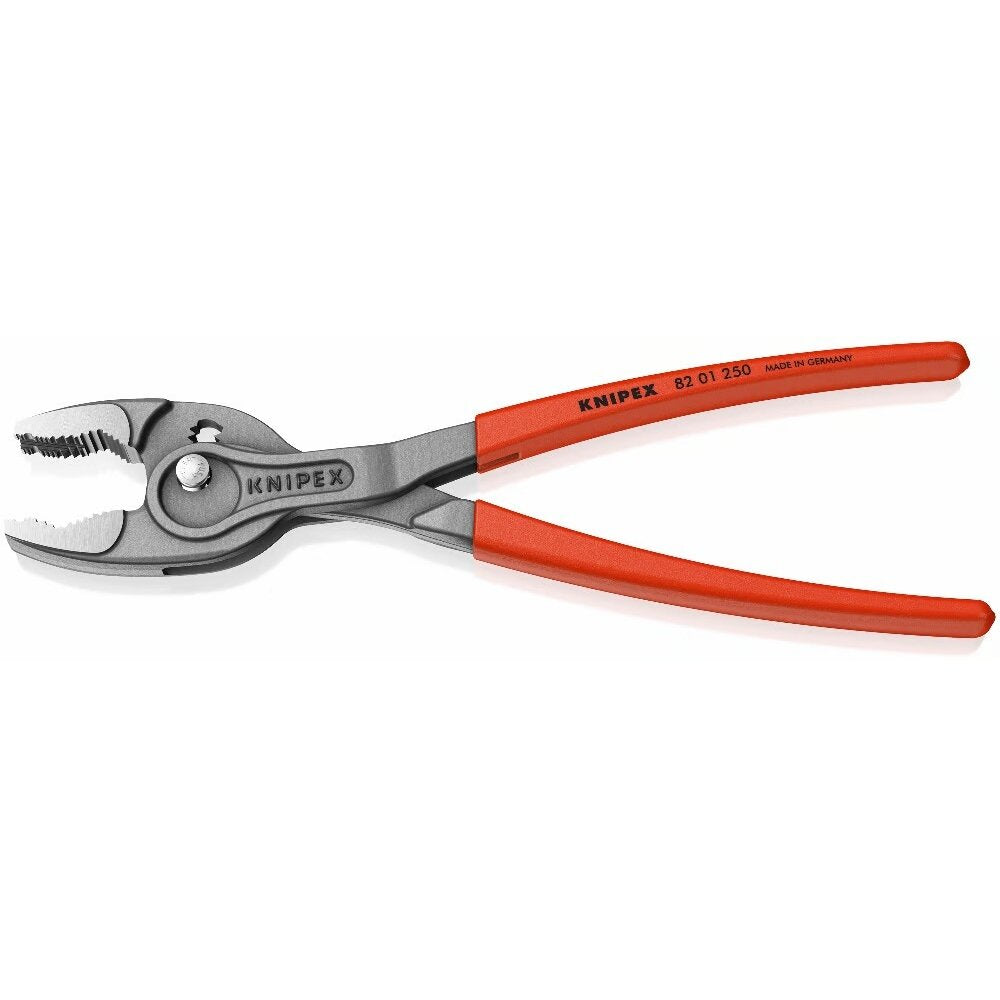 Knipex TwinGrip slīdošo savienojumu knaibles ar fiksatoru, 250 mm