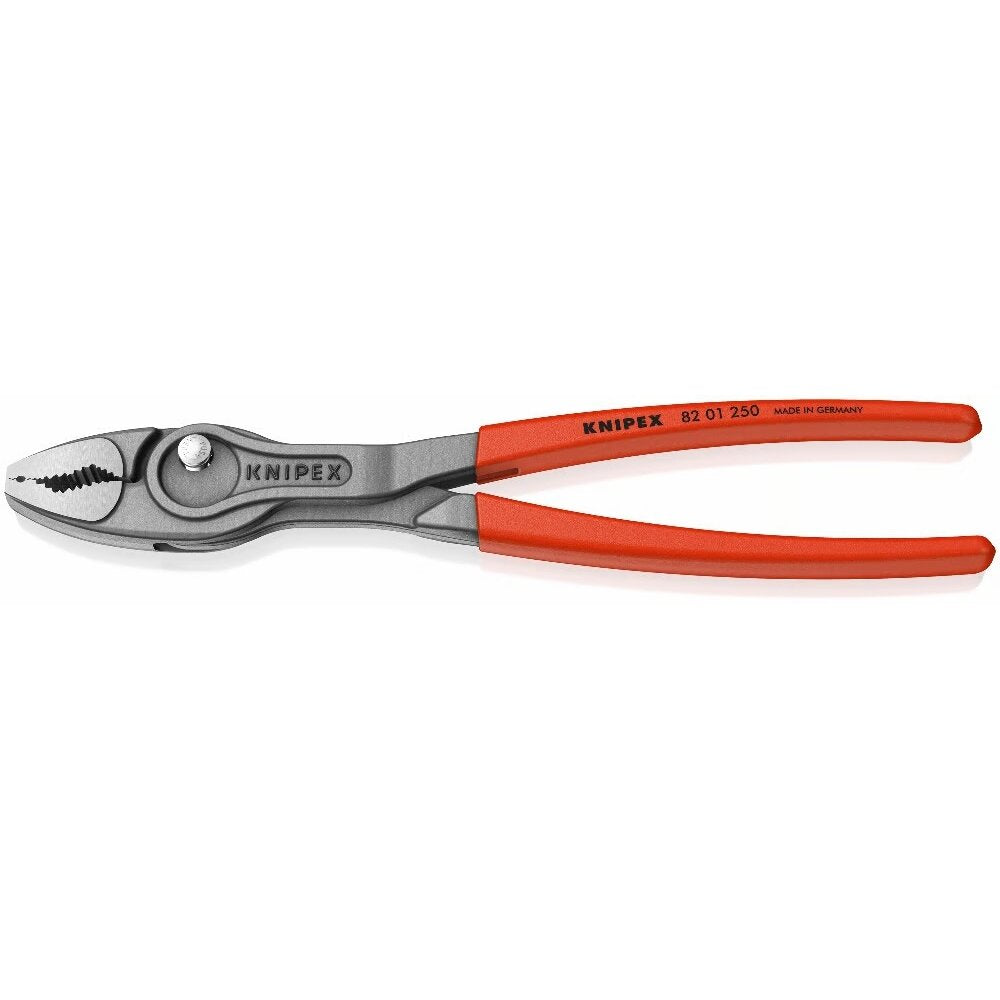 Knipex TwinGrip slīdošo savienojumu knaibles ar fiksatoru, 250 mm