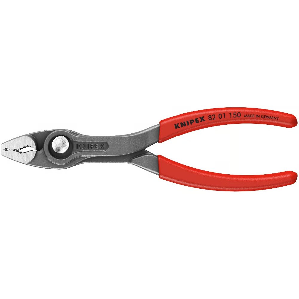 Knipex TwinGrip slīdošo savienojumu knaibles ar fiksatoru, 150 mm