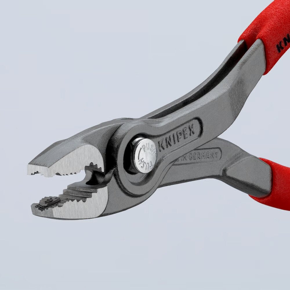 Knipex TwinGrip slīdošo savienojumu knaibles ar fiksatoru, 150 mm