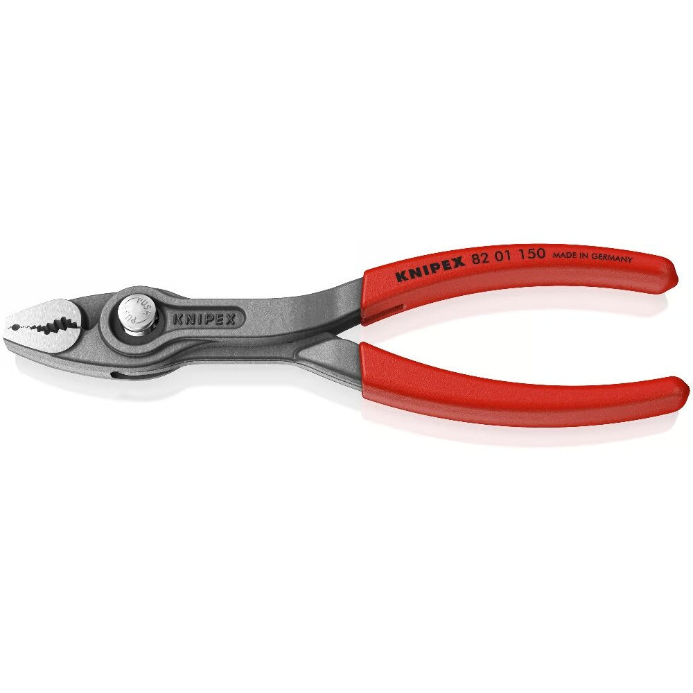 Knipex TwinGrip slīdošo savienojumu knaibles ar fiksatoru, 150 mm