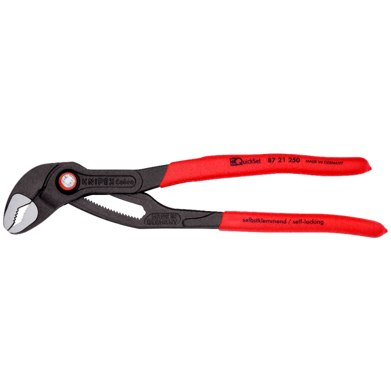 Ūdenssūkņa knaibles KNIPEX Cobra QuickSet 250mm