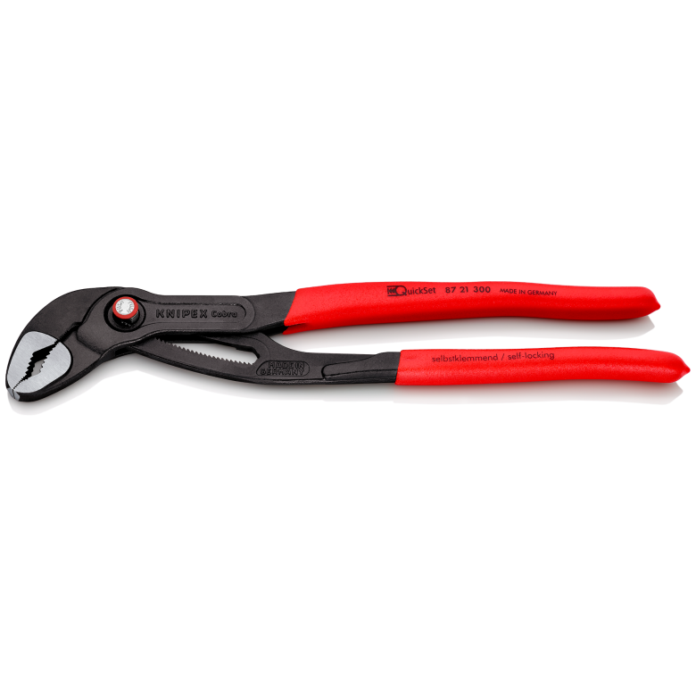 Ūdenssūkņa knaibles KNIPEX Cobra QuickSet 300mm