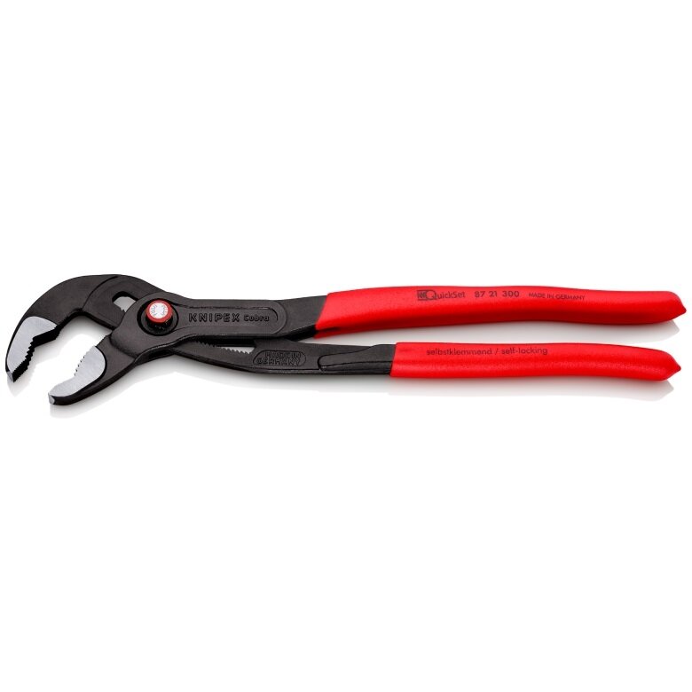 Ūdenssūkņa knaibles KNIPEX Cobra QuickSet 300mm