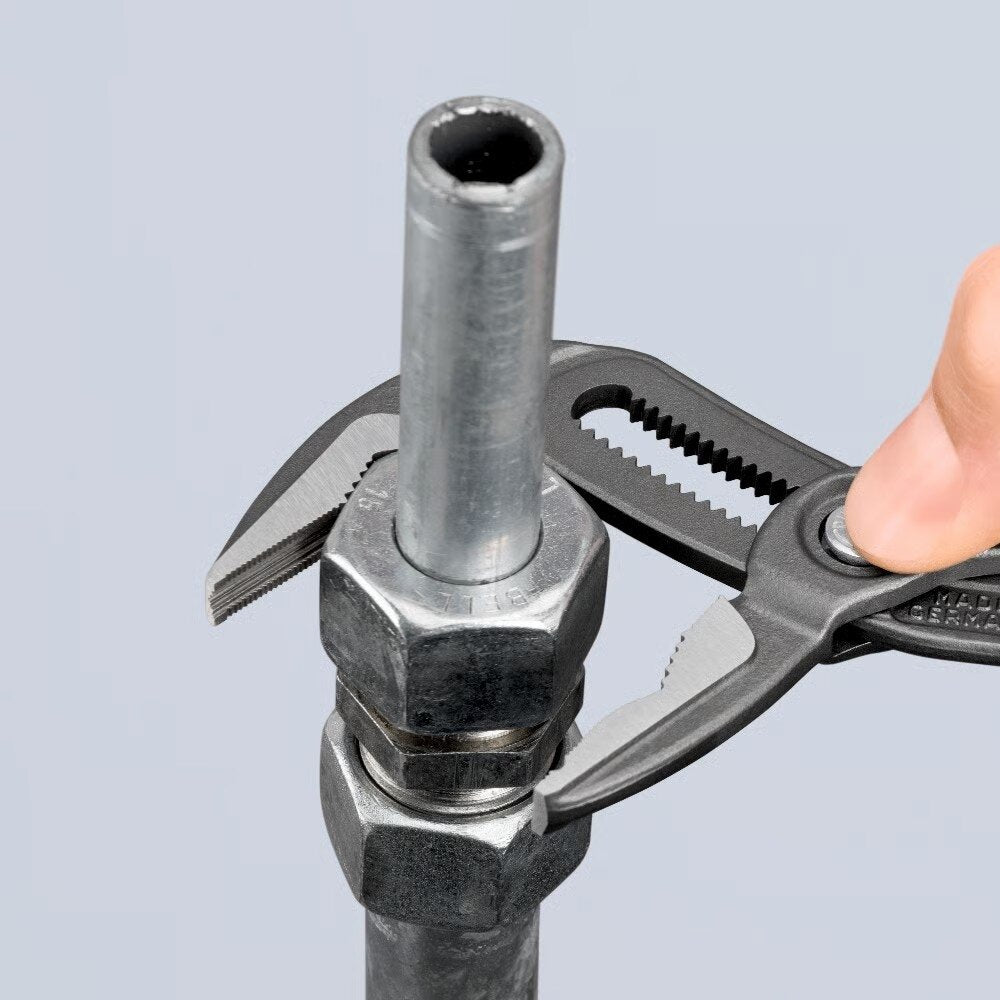 Ūdenssūkņa knaibles ar garu žokļu KNIPEX SLIM Cobra ar fiksatoru 180mm
