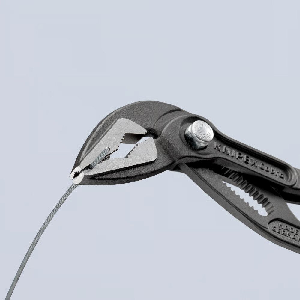Ūdenssūkņa knaibles ar garu žokļu KNIPEX SLIM Cobra ar fiksatoru 180mm