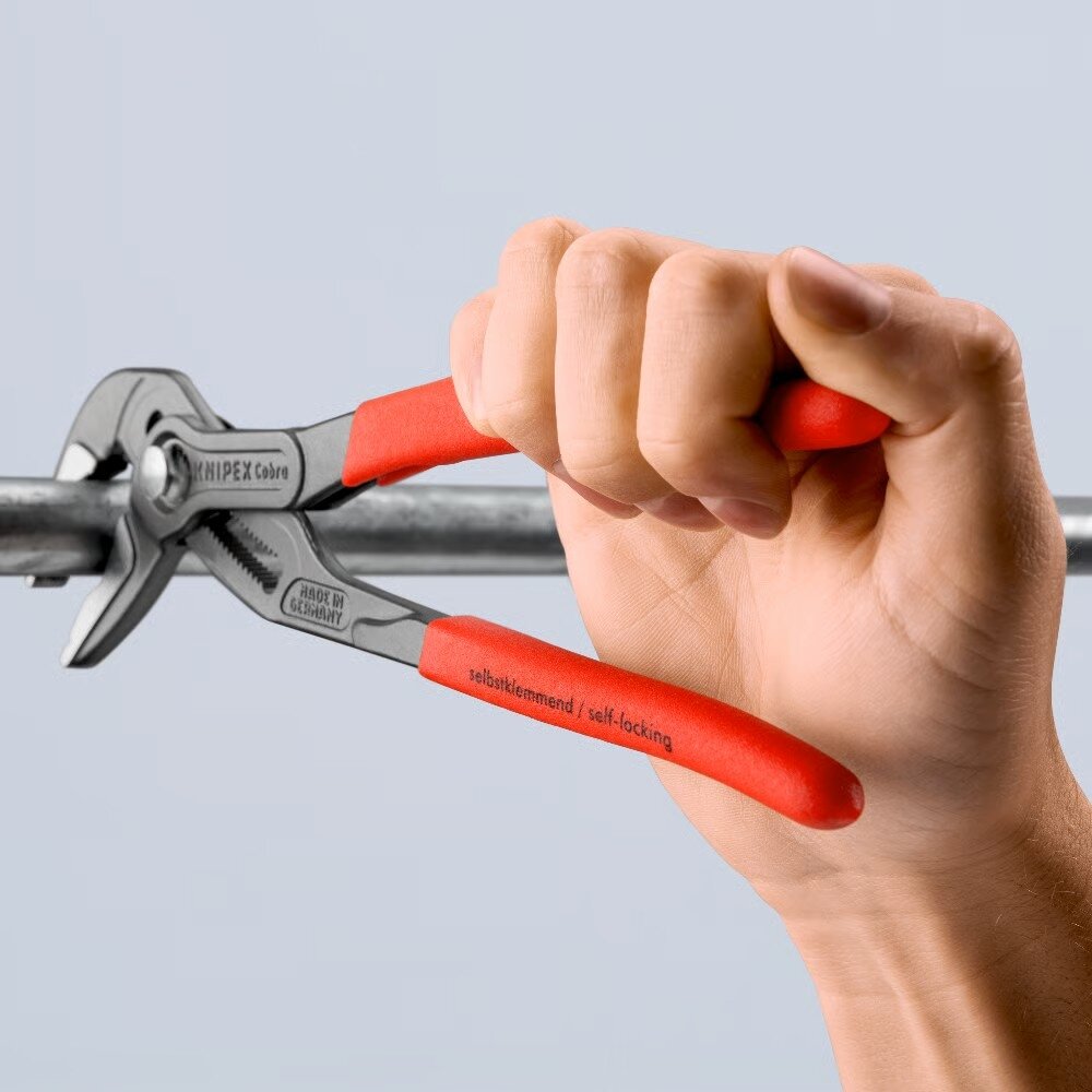 Ūdenssūkņa knaibles ar garu žokļu KNIPEX SLIM Cobra ar fiksatoru 250mm