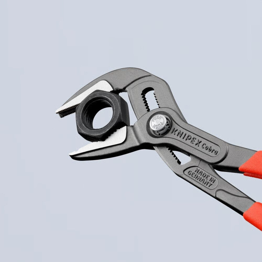 Ūdenssūkņa knaibles ar garu žokļu KNIPEX SLIM Cobra ar fiksatoru 250mm