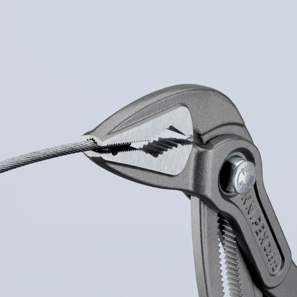 Ūdenssūkņa knaibles ar garu žokļu KNIPEX SLIM Cobra ar fiksatoru 250mm