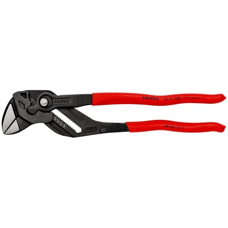 Ūdenssūkņa knaibles-atslēga KNIPEX ar fiksatoru 300mm