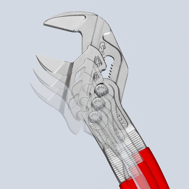 Ūdenssūkņa knaibles-atslēga KNIPEX ar fiksatoru