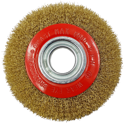 Gofrēta stiepļu plakanā birste, 250x32mm