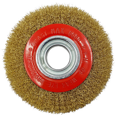 Gofrēta stiepļu plakanā birste, 300x32mm