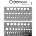 Urbšanas mērierīču/dziļuma ierobežotāju komplekts 10 gab. (1,0–13,0 mm)