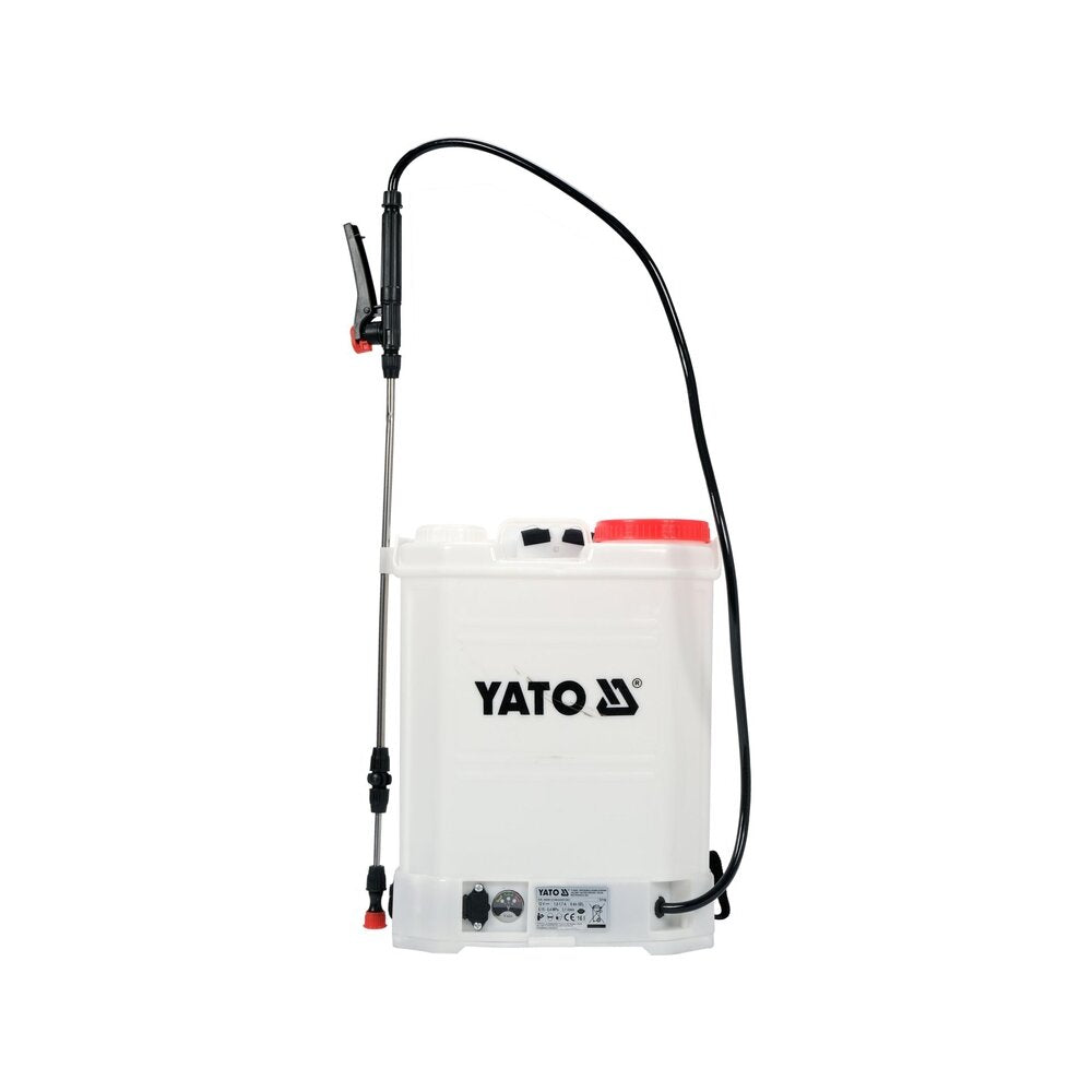 Bezvadu smidzinātājs 16 l, 12 V, 8000 mAh ar saules paneļu