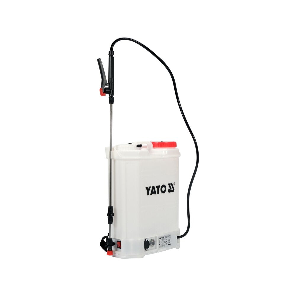 Bezvadu smidzinātājs 16 l, 12 V, 8000 mAh ar saules paneļu