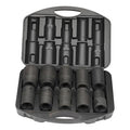 1 collas triecienuzgriežņu atslēgu komplekts, 10 gab. (17–41 mm)