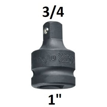 Triecienuzgriežņu adapteris 1" (iekšējais) - 3/4" (izgriezums)