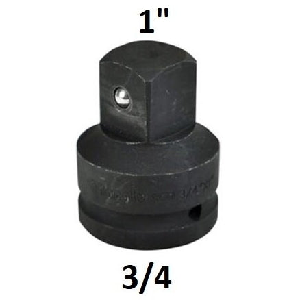 Triecienskrūvgrieža adapteris 3/4" (iekšējais) - 1" (izgriezums)