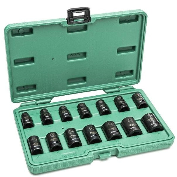 1/2" triecienuzmavu komplekts, plānsienu, 14 gab. (10-24 mm)