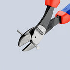 Augstas sviras diagonālās griešanas knaibles 250 mm KNIPEX