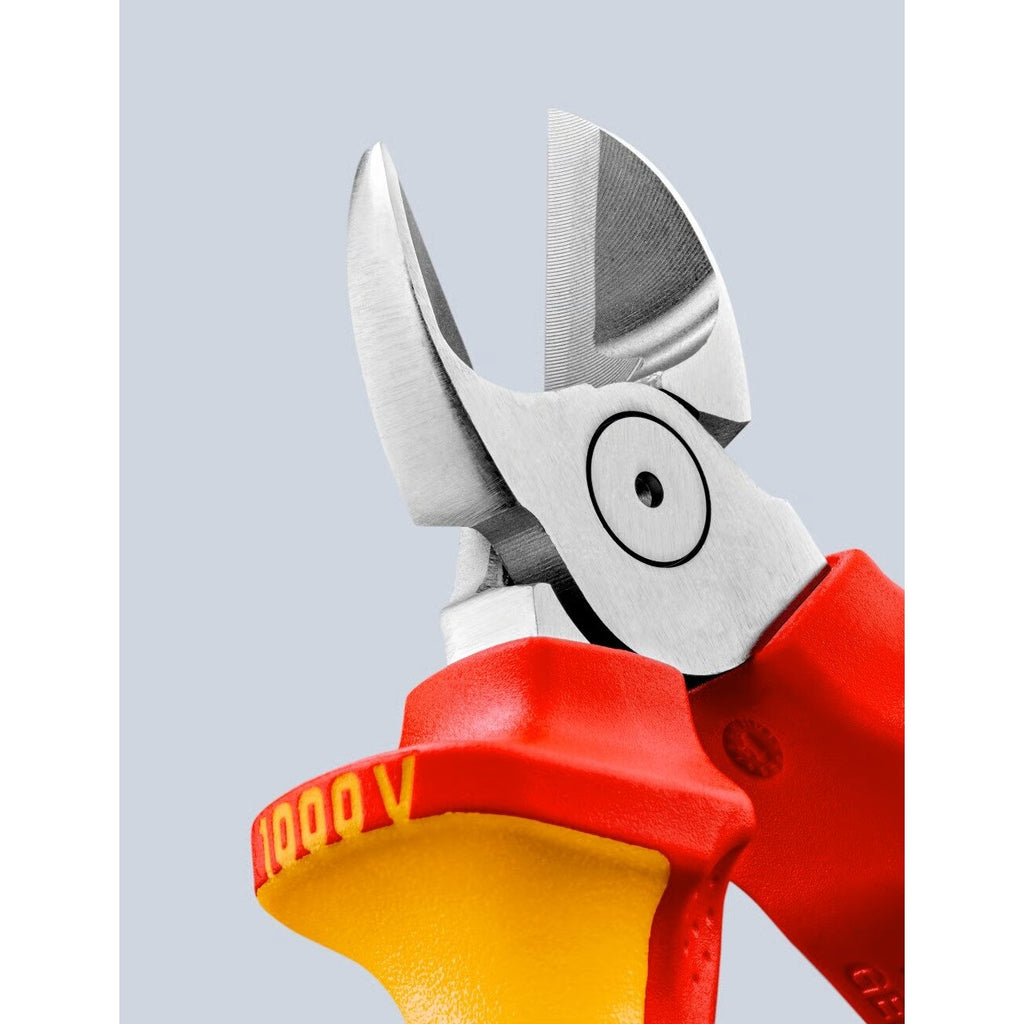 Industriālās izolētās diagonālās griešanas knaibles 160 mm (1000 V) KNIPEX