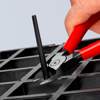 Diagonālās griešanas knaibles plastmasai 140 mm KNIPEX