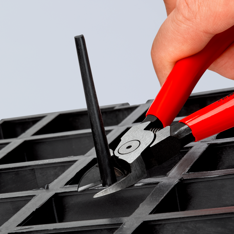 Diagonālās griešanas knaibles plastmasai 140 mm KNIPEX