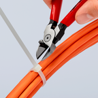 Diagonālās griešanas knaibles plastmasai 140 mm KNIPEX