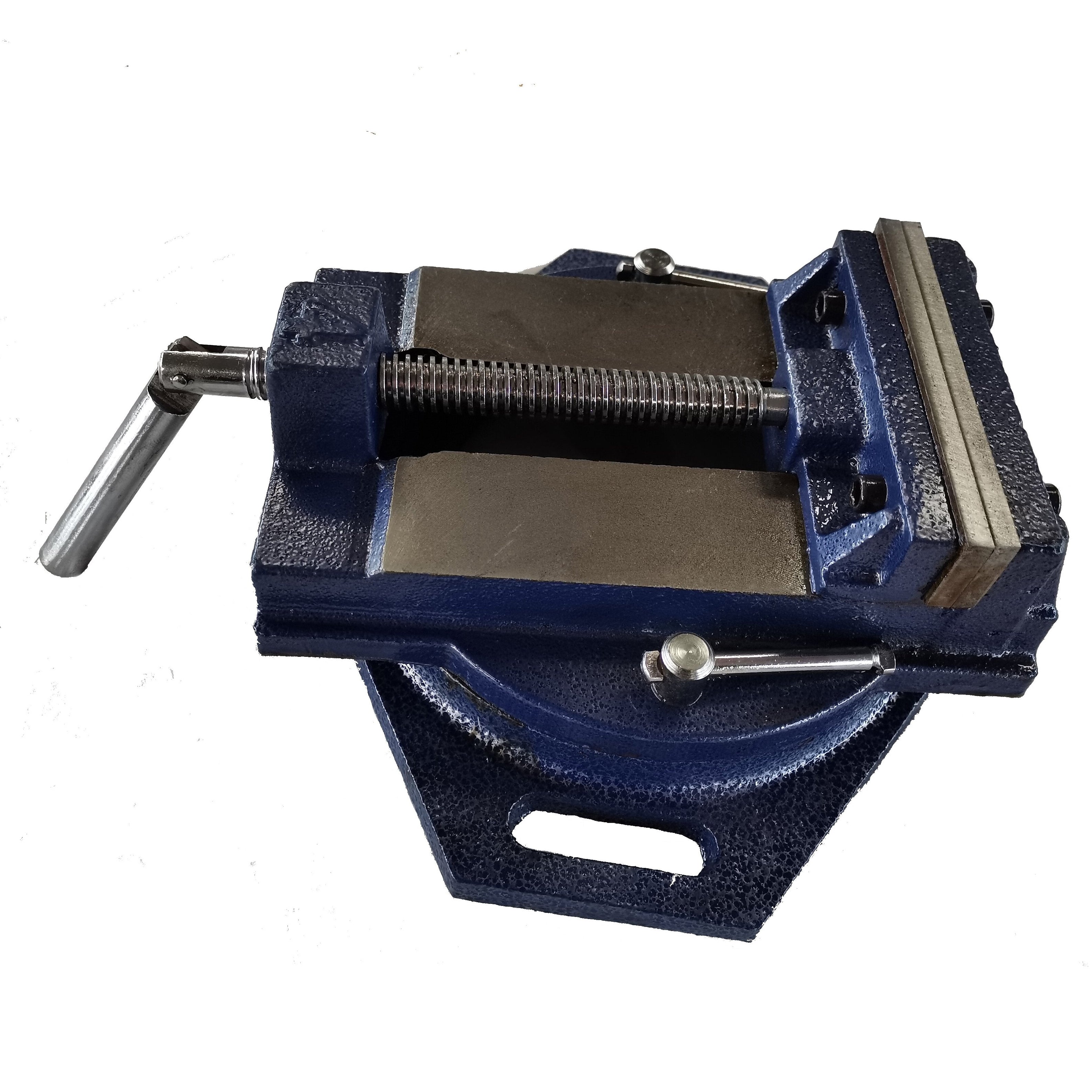 Grozāmās urbšanas preses skrūvspīles 100 mm