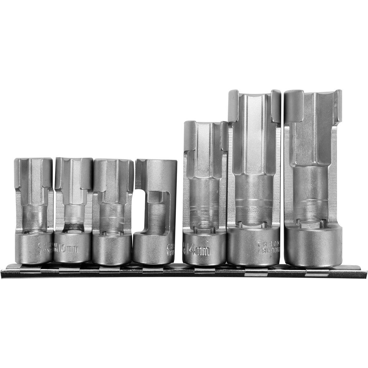 Spraugu speciālo uzgaļu komplekts 7 gab. (10-19 mm)