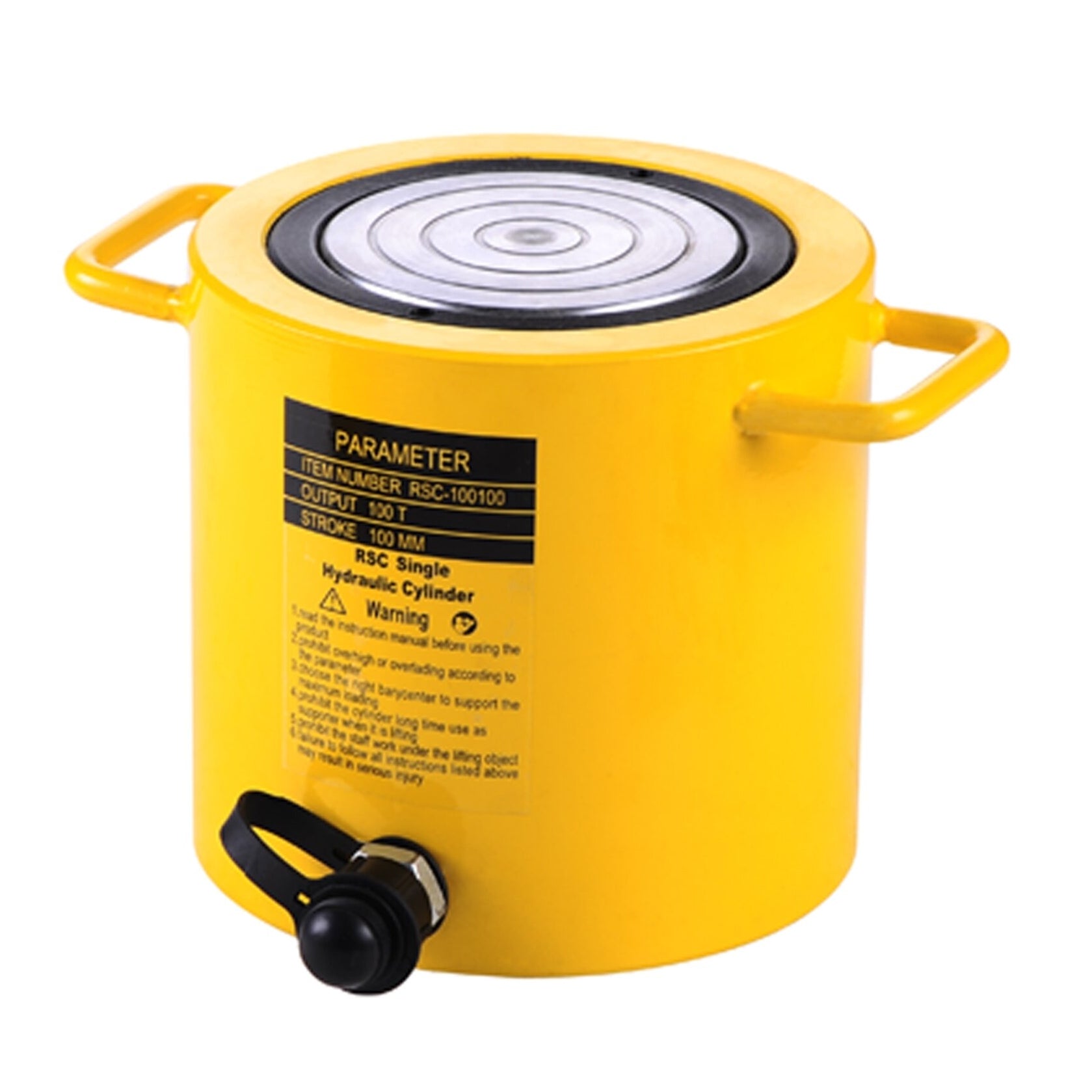 RSC viens hidrauliskais cilindrs 100t (100mm)