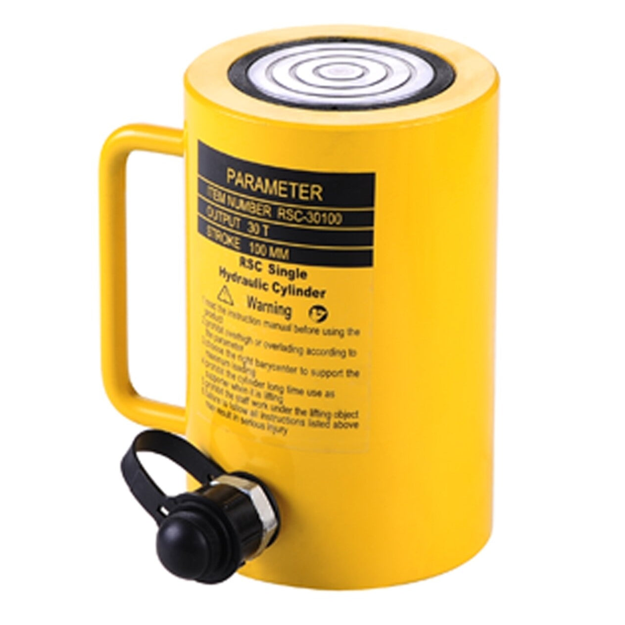 RSC viens hidrauliskais cilindrs 30t (100mm)