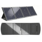 Salokāms saules panelis 200W ar XT60 4in1 portu kabeli