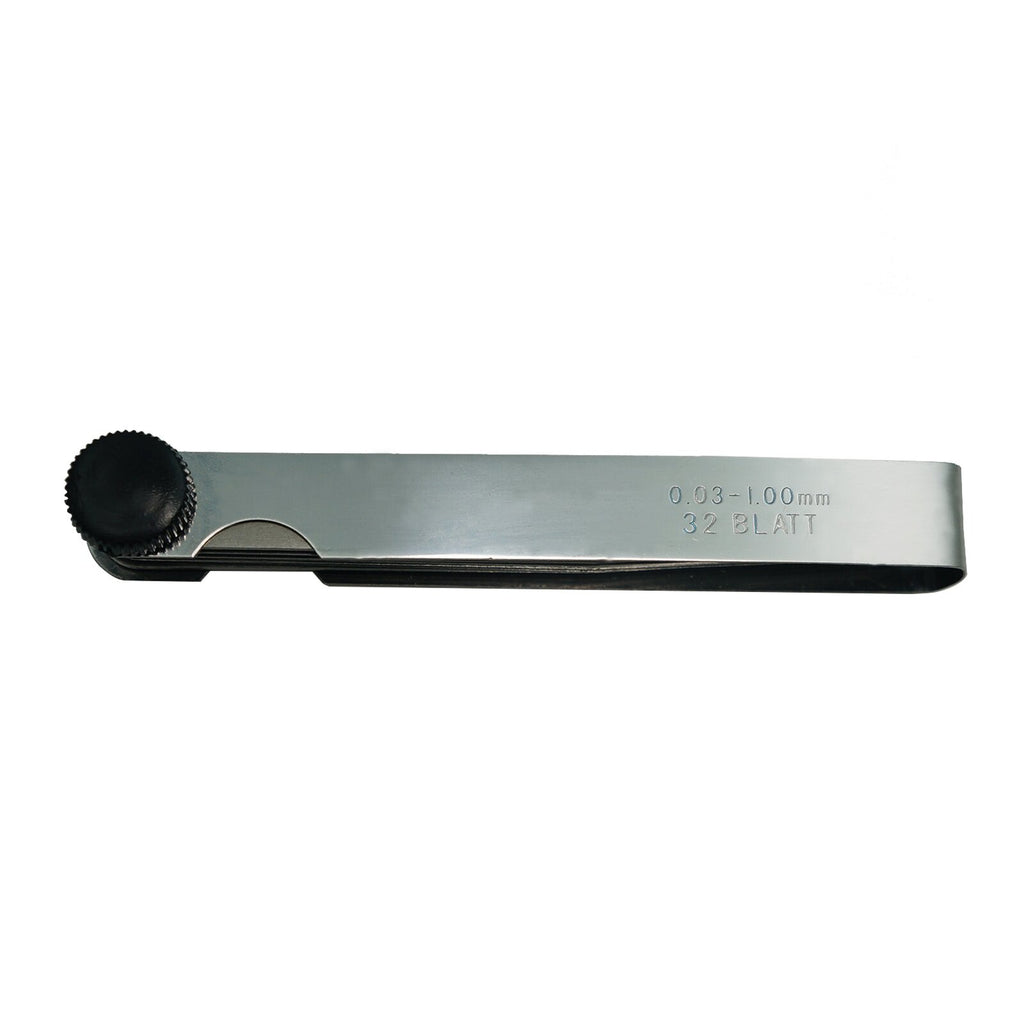 Platmēru komplekts 32 lapas 0,03–1,0 mm
