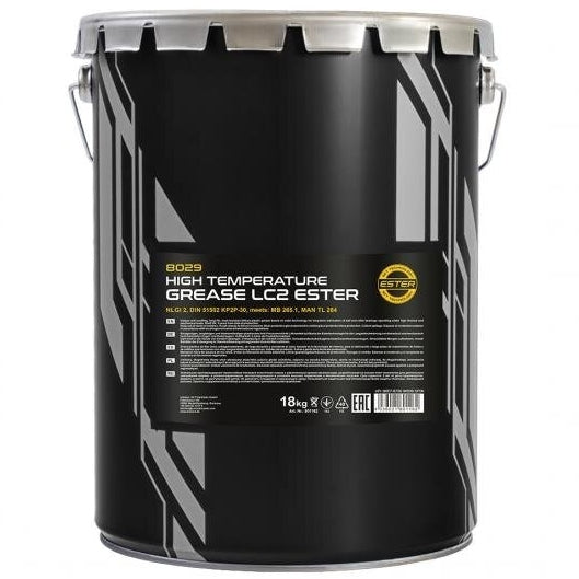 Universāla augstas temperatūras smērviela 18kg MANNOL LC-2