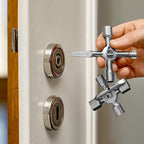 Vadības skapja atslēga TwinKey KNIPEX