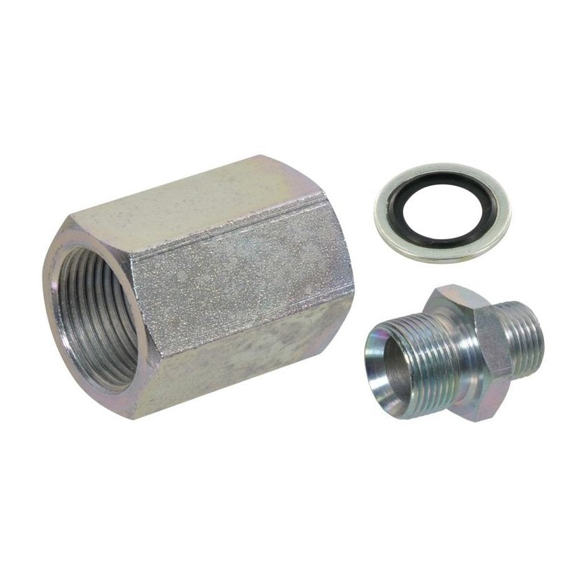 Universālais savienojums hidrauliskajām iekārtām 3/8"-1/4"