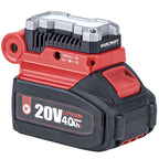 Litija jonu bezvadu COB (5W) apgaismojums - USB adapteris 20V